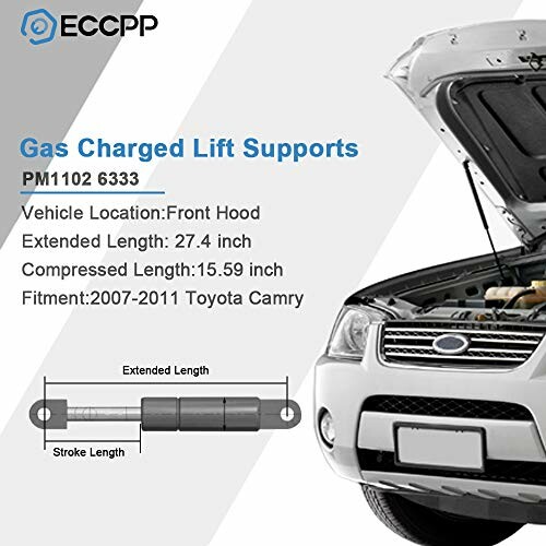 ECCPP Lift Supports for Toyota Camry