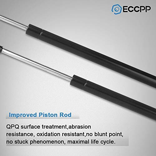 ECCPP improved piston rod with QPQ surface treatment for durability.